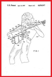 Eddie Van Halen Patent US4656917